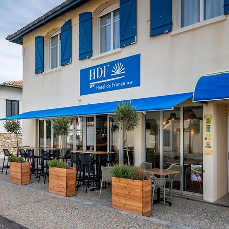 Logis Hotel De France Mimizan-Plage Bagian luar foto