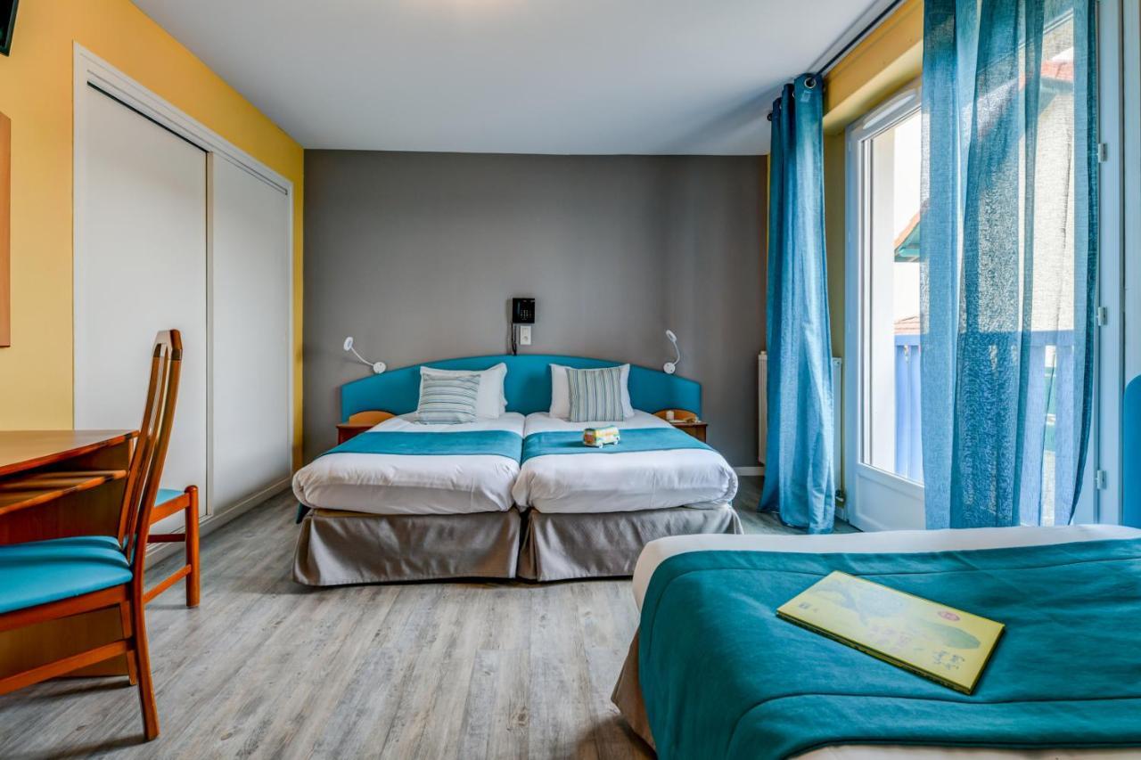Logis Hotel De France Mimizan-Plage Bagian luar foto