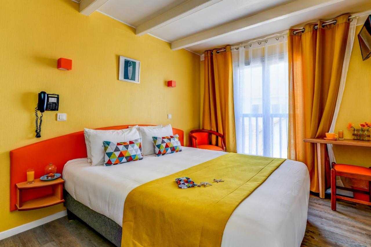 Logis Hotel De France Mimizan-Plage Bagian luar foto