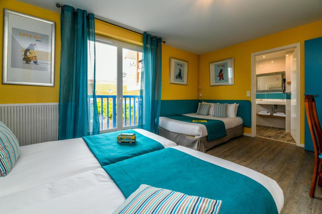 Logis Hotel De France Mimizan-Plage Bagian luar foto