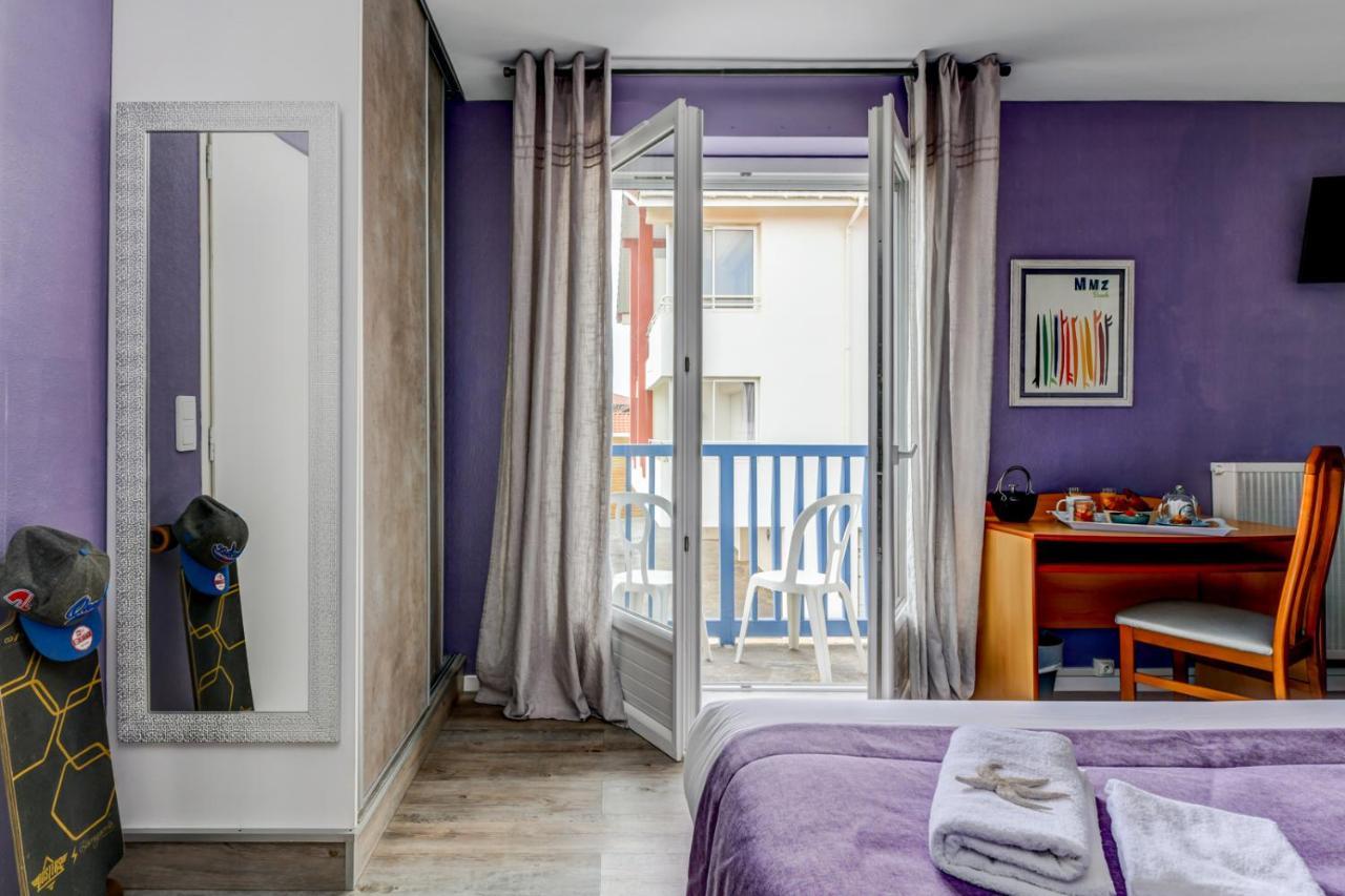 Logis Hotel De France Mimizan-Plage Bagian luar foto