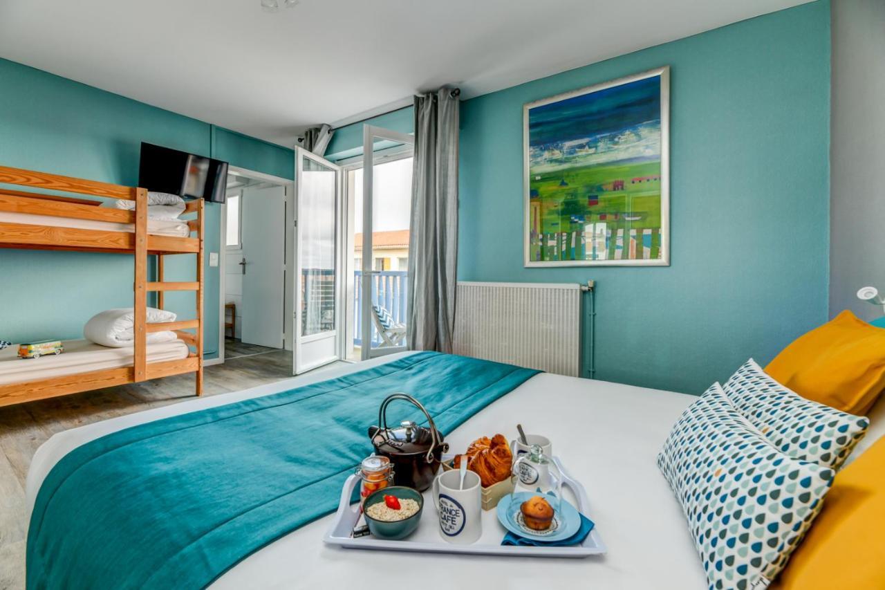 Logis Hotel De France Mimizan-Plage Bagian luar foto