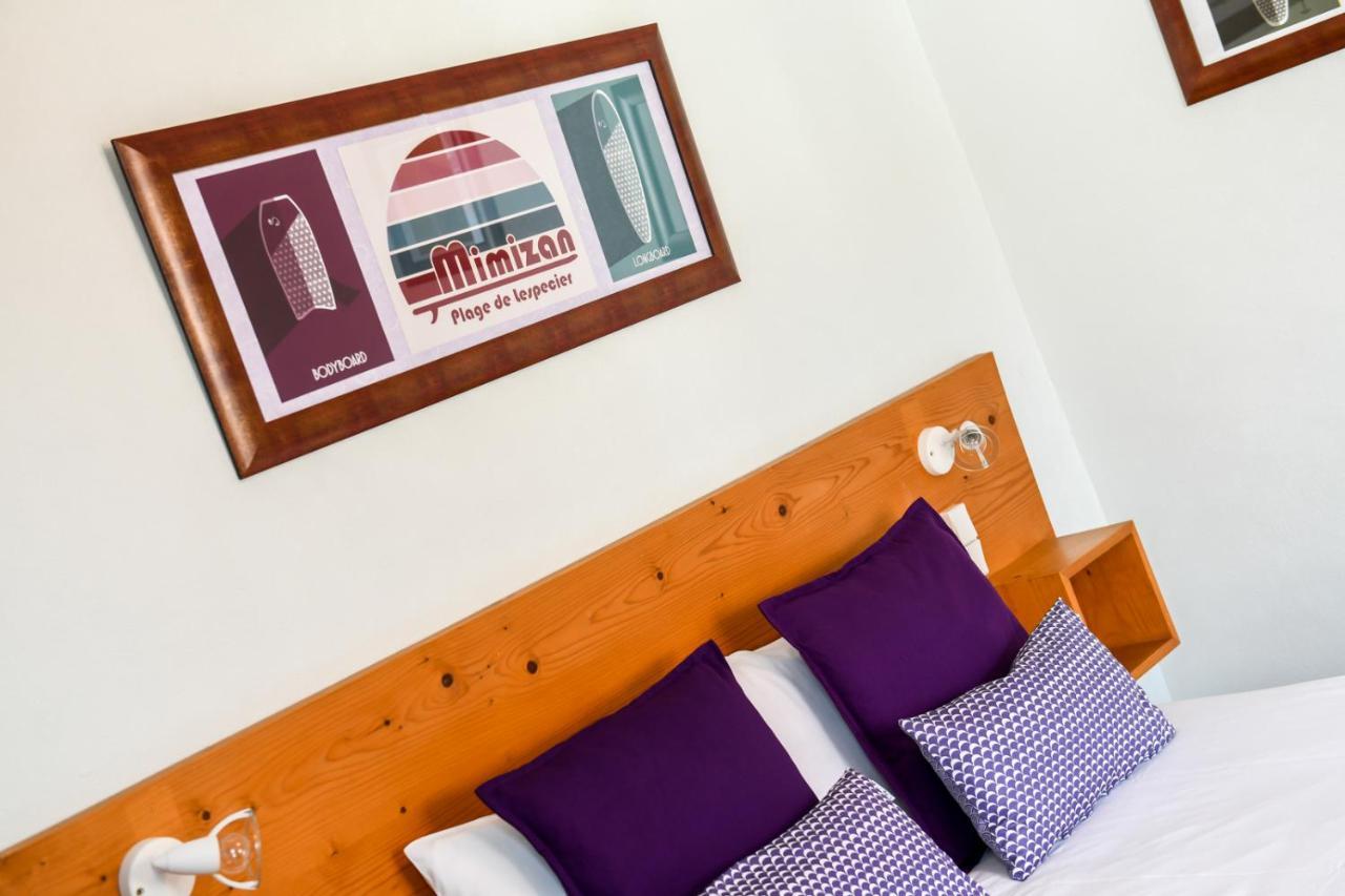 Logis Hotel De France Mimizan-Plage Bagian luar foto