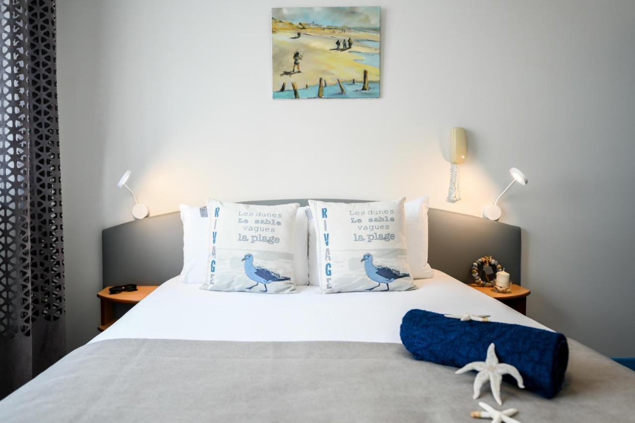 Logis Hotel De France Mimizan-Plage Bagian luar foto
