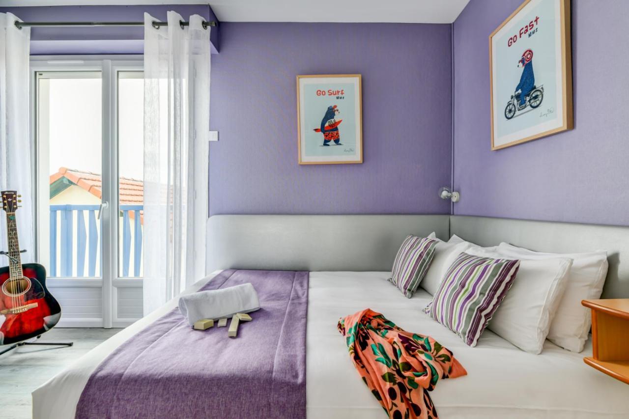 Logis Hotel De France Mimizan-Plage Bagian luar foto