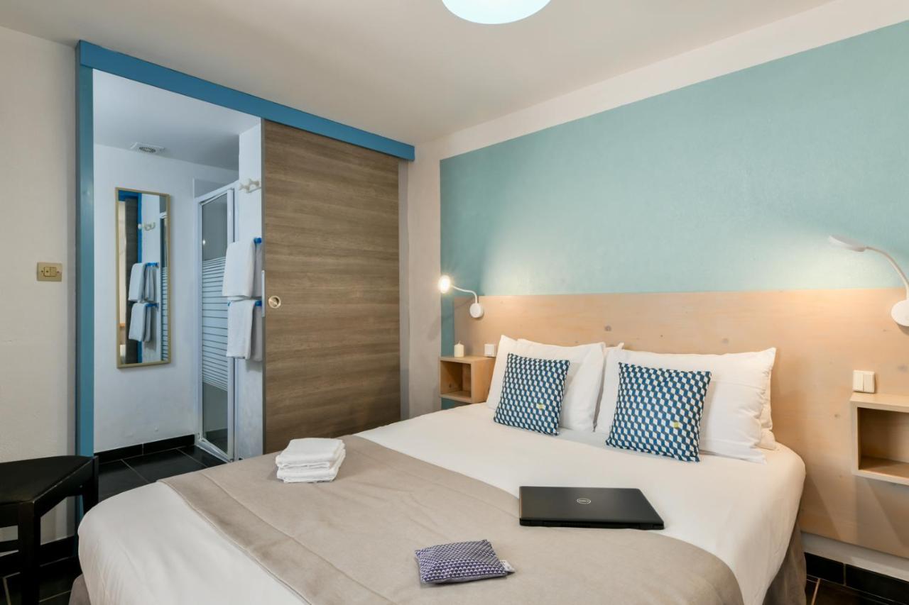 Logis Hotel De France Mimizan-Plage Bagian luar foto